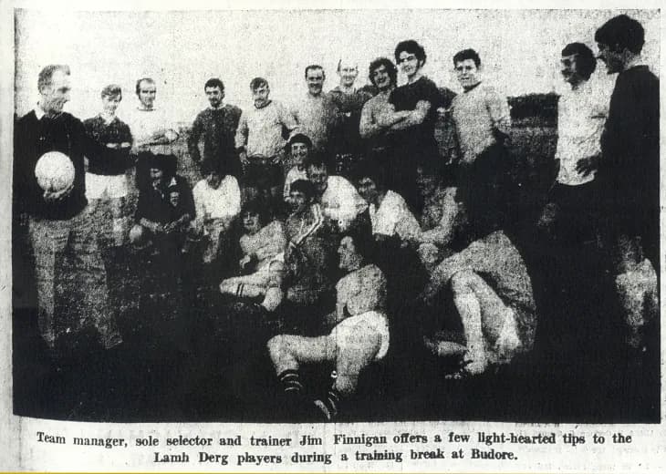 Historic football team from 1972