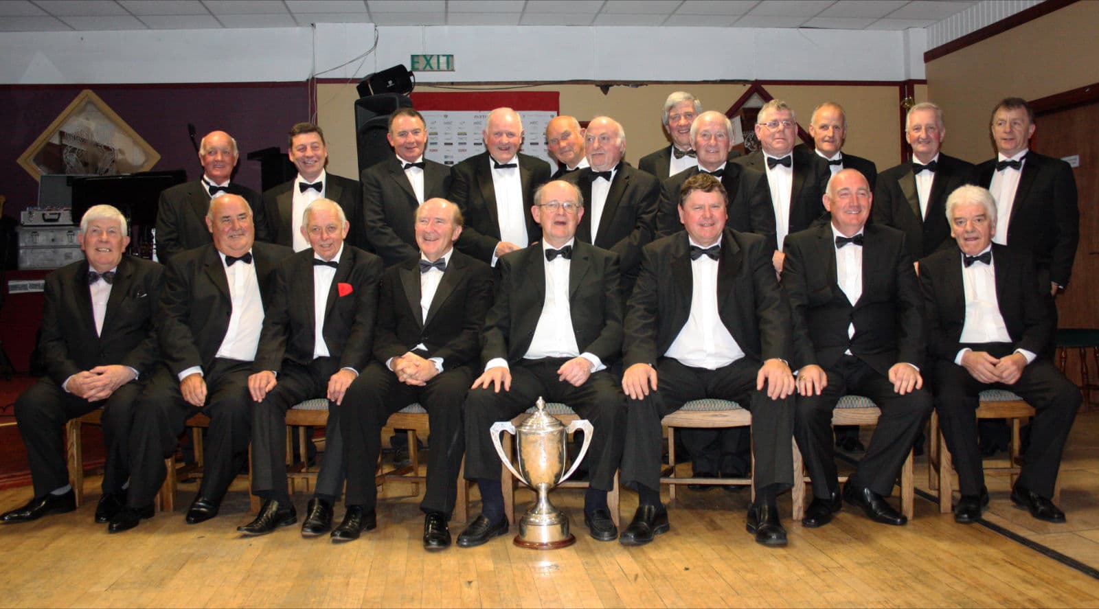 Black tie reunion event