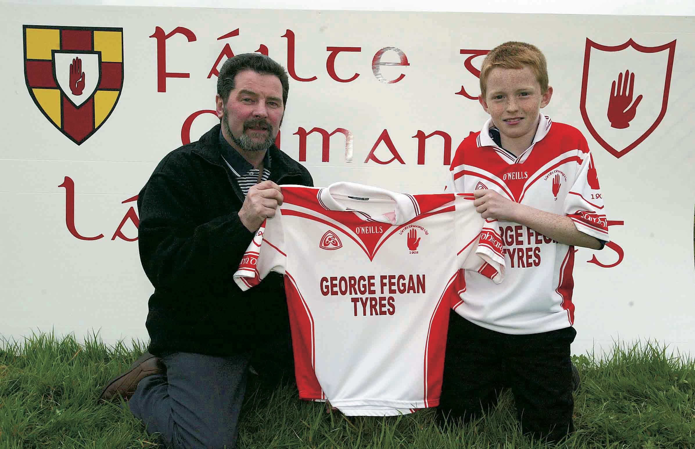 Geordie, Theresa and Darly Fegan
